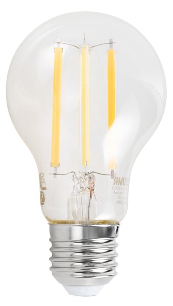 Chytrá stmívatelná LED žárovka E27 A60 čirá 7W 806 lm 2700-6500K Zigbee