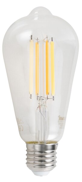 E27 stmívatelná LED žárovka ST64 čirá 7W 806 lm 2700-6500K Zigbee