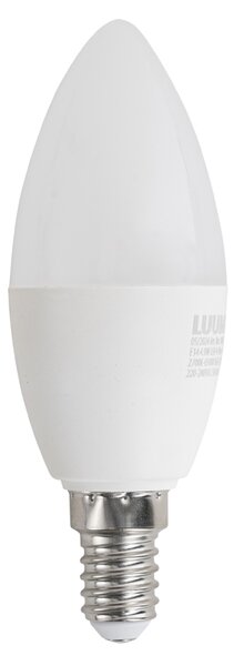 Stmívatelná LED žárovka E14 C37 Opal 4,9 W 470 lm 2700–6500 K