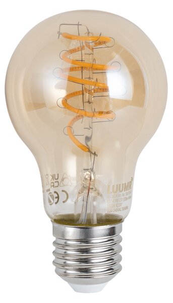 Chytrá stmívatelná LED žárovka E27 A60 4,9W 320 lm 2500K Zigbee