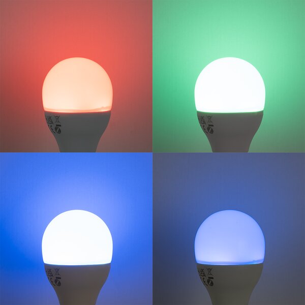 Chytrá stmívatelná LED žárovka E14 G45 opál 4,9 W 470 lm 2700-6500 K