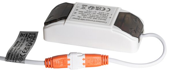 Sada 6 zapuštěných bodových svítidel černá naklápěcí 8,2 cm vč. LED stmívatelné do teplé IP54 Ultra Slim - Pupil