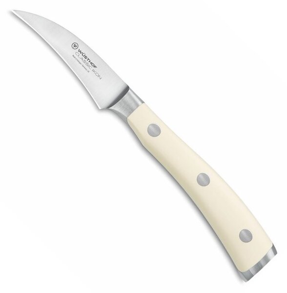 Loupací nůž CLASSIC IKON Creme White 7 cm - Wüsthof Dreizack Solingen (Nůž na loupání CLASSIC IKON Creme White 7 cm, dárkové balení - Wüsthof Dreizack Solingen)