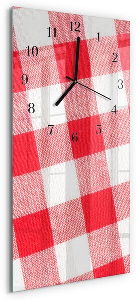 Skleněné hodiny vertikální Ubrus zsppc-30x60-00179609