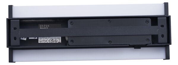 Moderní nástěnné svítidlo černé 30 cm vč. LED CCT IP54 - Vanya