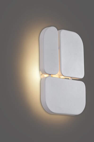 Designová nástěnná lampa bílá 3-světla - Planes