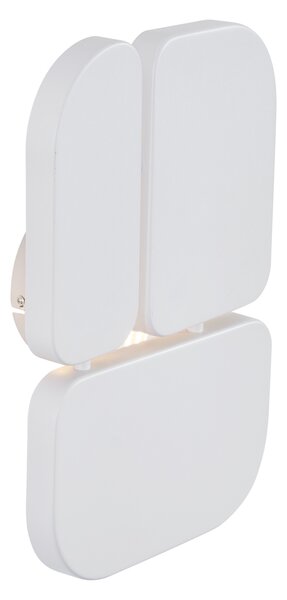 Designová nástěnná lampa bílá 3-světla - Planes