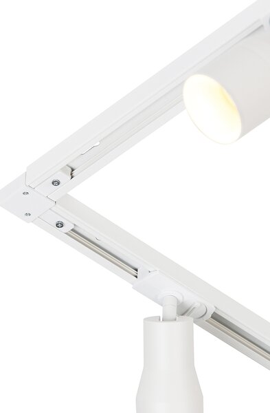 Moderní kolejnicový systém s 5 bodovými světly bílý 1-fázový - Iconic Kohua