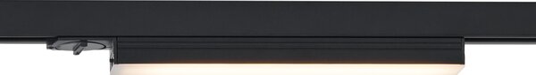 Moderní stropní svítidlo černé pro 1fázový kolejnicový systém 5W 400 lm 2700-4000K - Iconic Tsiri
