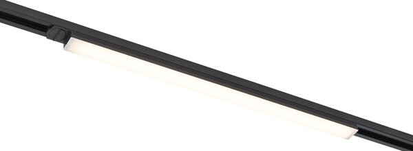 Moderní černé stropní svítidlo pro 1fázový kolejnicový systém 15W 1180 lm 2700-3800K - Iconic Tsiri