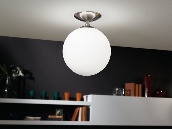 Eglo 91589 RONDO - Stropní kulatý lustr 1 x E27, Ø 25cm (Lustr na strop - koule)
