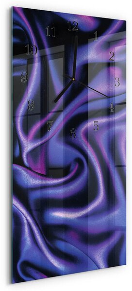 Skleněné hodiny vertikální Samet zsppc-30x60-00175979