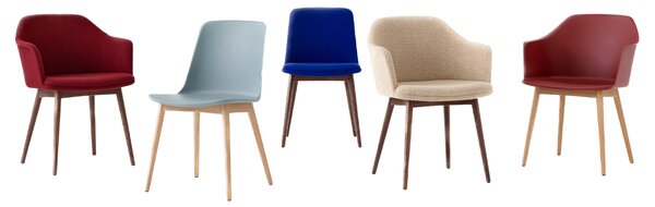 &Tradition designové židle Rely Side Chair Wood
