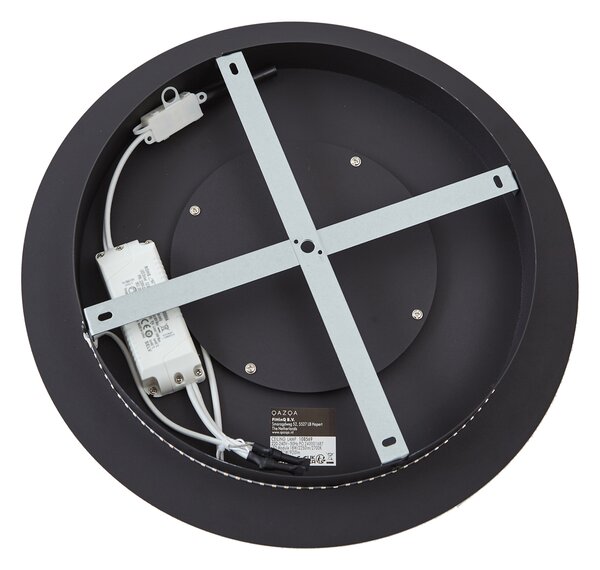 Moderní stropní svítidlo černé 40 cm vč. LED s 3-stupňovým stmíváním - Morning