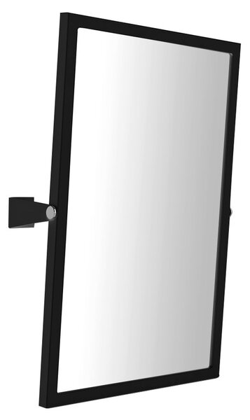 Sapho, HANDICAP Zrcadlo výklopné 40x60cm, černá, XH007B