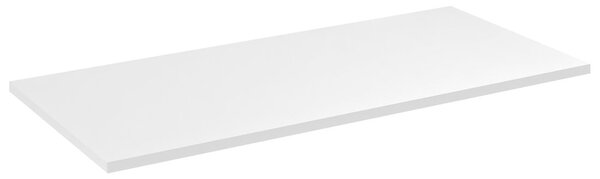 CIRASA deska DTDL 71x1,8x46,5cm, bílá lesk