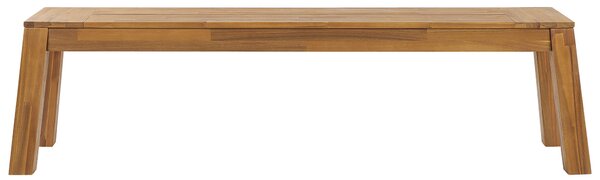 Zahradní lavice LIVORNO 169 cm Akáciové dřevo Hnědá