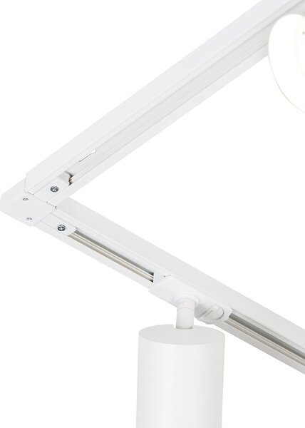 Moderní kolejnicový systém s 5 bílými bodovými světly 1-fázový GU10 70mm - Iconic Jeana Luxe