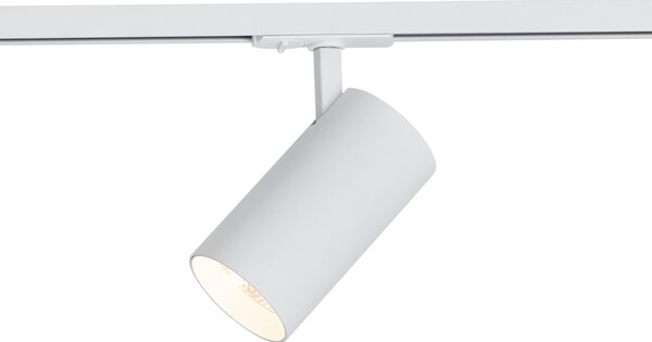Moderní bodové svítidlo bílé pro 1fázový kolejnicový systém vč. LED - Iconic Mark