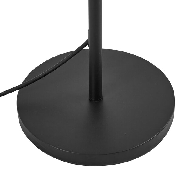 Venkovní stojací lampa černá se zeleným lanovým stínidlem IP44 - Virginia Jayla