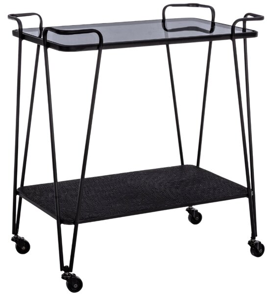 Bizzotto Kovový servírovací vozík Zahira 60 x 38 cm