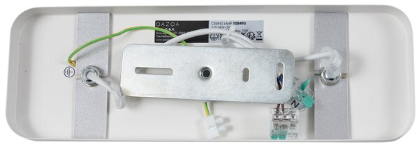Designový stropní reflektor bílý GU10 70mm 2-světelný nastavitelný - Vo