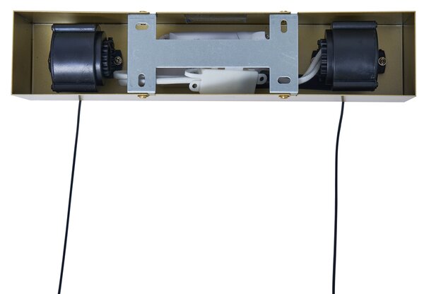 Moderní závěsné svítidlo mosazné vč. LED 3-stupňové stmívatelné Easylift - Straight