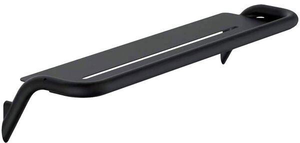 Deante Silia, nástěnná polička 436x124x89 mm, černá matná, DEA-ADI_N511