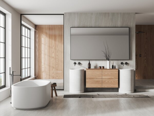 Zrcadlový infrapanel MIRROR 450W | Výhřevnost 8 m2 | 80x60 cm | WiFi termostat | Dálkový ovladač | Zrcadlo na šířku