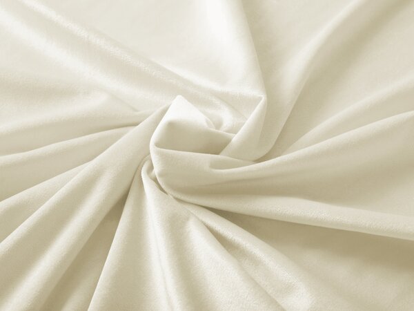Biante Sametový přehoz na postel Velvet Premium SVP-003 Smetanový 140x200 cm