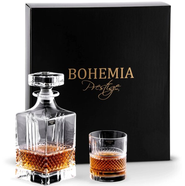 BOHEMIA PRESTIGE ELEGANTE WHISKY SADA 1+6 KS