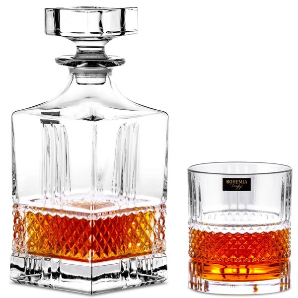 BOHEMIA PRESTIGE ELEGANTE WHISKY SADA 1+6 KS