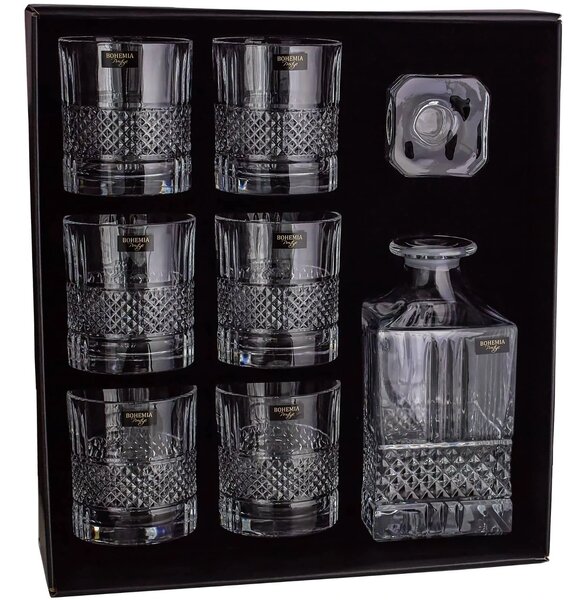 BOHEMIA PRESTIGE ELEGANTE WHISKY SADA 1+6 KS