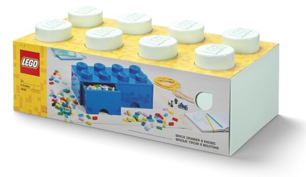 Tyrkysový úložný box LEGO® Storage 25 x 50 cm