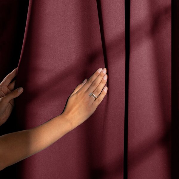 Vínový dimout závěs 140x245 cm Kierra – Restilo