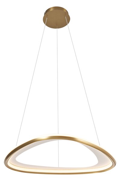 Designové závěsné svítidlo zlaté s 3-stupňovým stmíváním - Organico