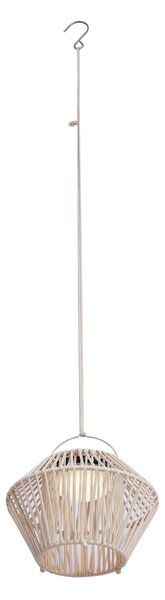 Bohemian stolní lampa béžová vč. LED 3-stupňové stmívatelné IP54 solární dobíjecí - Duco