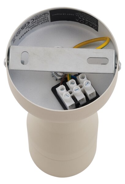 Moderní stropní bodové světlo béžové GU10 50 mm kulaté - Stanley