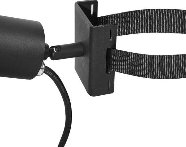 Venkovní bodové svítidlo černé pro strom GU10 50mm otočné a naklápěcí IP65 - Solo
