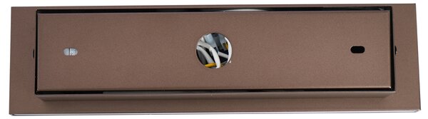 Moderní nástěnná lampa tmavě bronzová nastavitelná s USB-C vč. LED - Modric