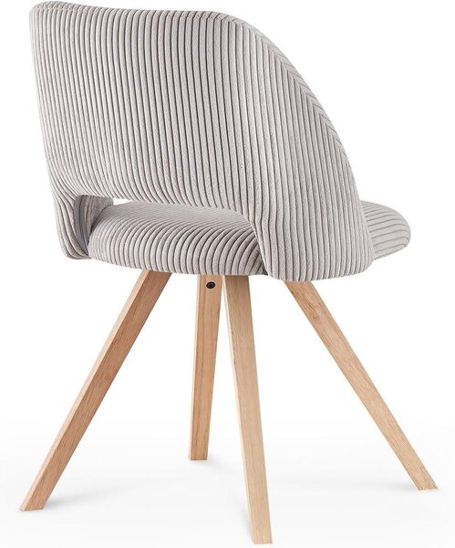 Židle do jídelny - Kuchyňské židle - Kancelářské židle - Ergonomické židle - Čalouněné židle - Sada 2 kusů
