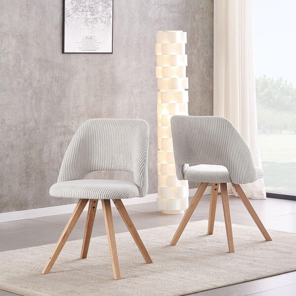 Židle do jídelny - Kuchyňské židle - Kancelářské židle - Ergonomické židle - Čalouněné židle - Sada 2 kusů