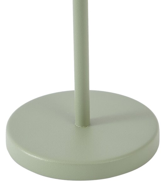 Stolní lampa zelená vč. LED IP54 Dobíjecí s nabíjecí stanicí - Squirrel
