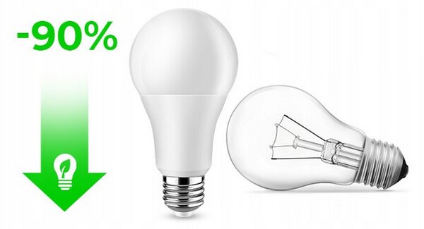 LED žárovka - E27 - 15W - 1500Lm - neutrální bílá BERGE