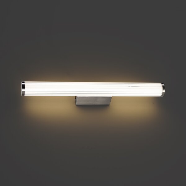Retro nástěnná lampa Gunmetal 60,4 cm vč. LED IP44 - Coco