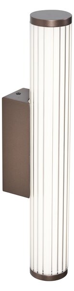 Retro nástěnná lampa bronzová 40 cm vč. LED IP44 - Coco