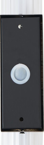 Retro nástěnná lampa Gunmetal 40,4 cm vč. LED IP44 - Coco