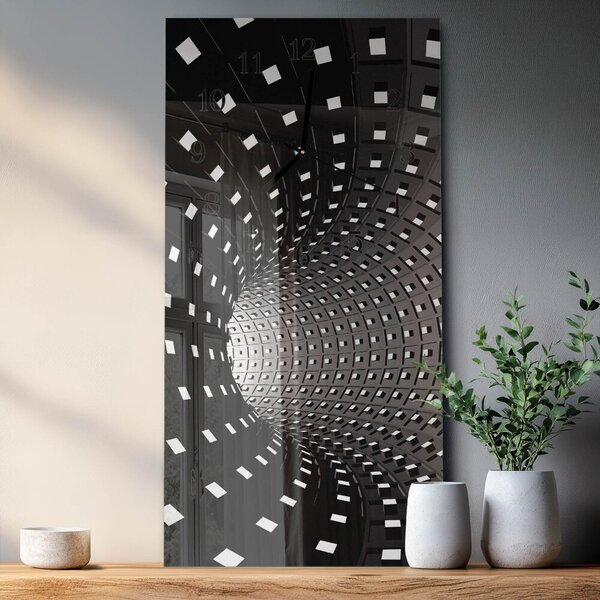 Skleněné hodiny vertikální Tunel zsppc-30x60-00170752