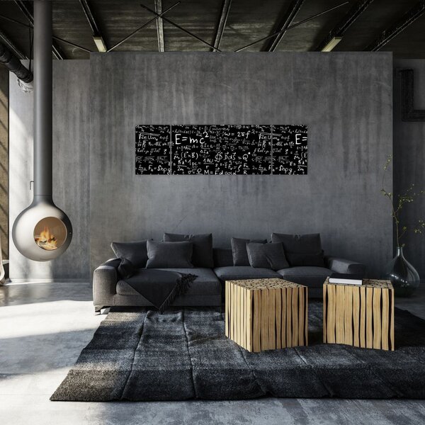 Obraz - Matematika (170x50 cm)