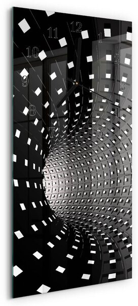 Skleněné hodiny vertikální Tunel zsppc-30x60-00170752